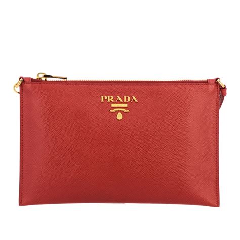 prada clutch red|prada clutches and evening bags.